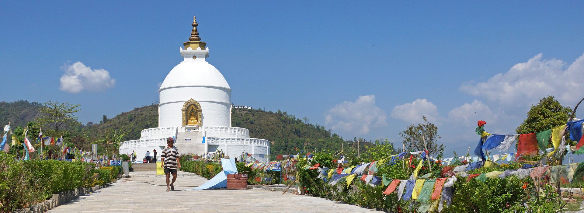 World Peace Pagoda at Pokhara