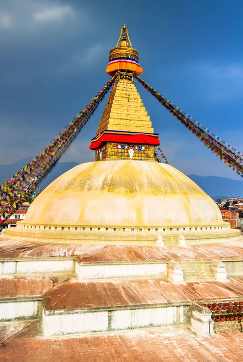 Bouddha Stupa, an UNESCO world heritage site