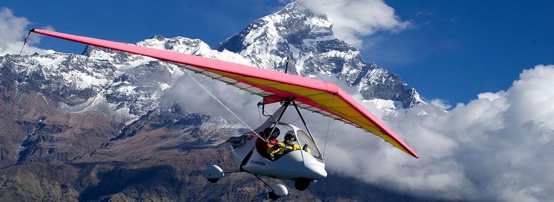 Ultra-light flights at Pokhara