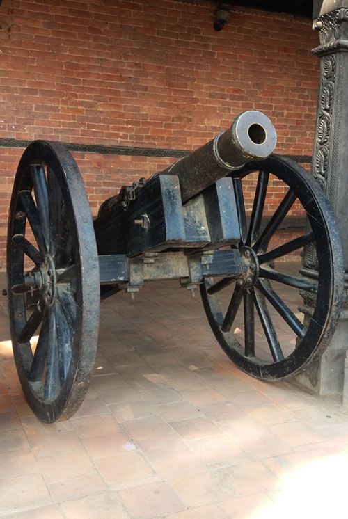 Cannon at Gorkha Museum, Gorkha
