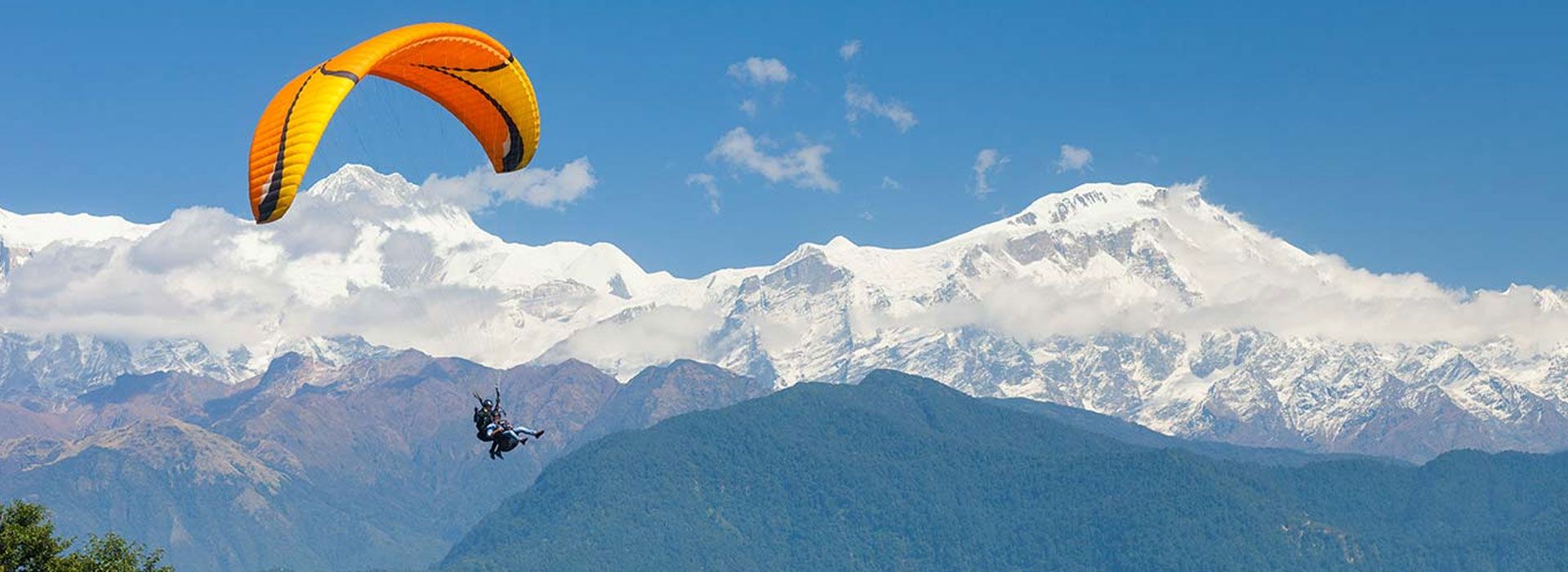 Paragliding at Pokhara