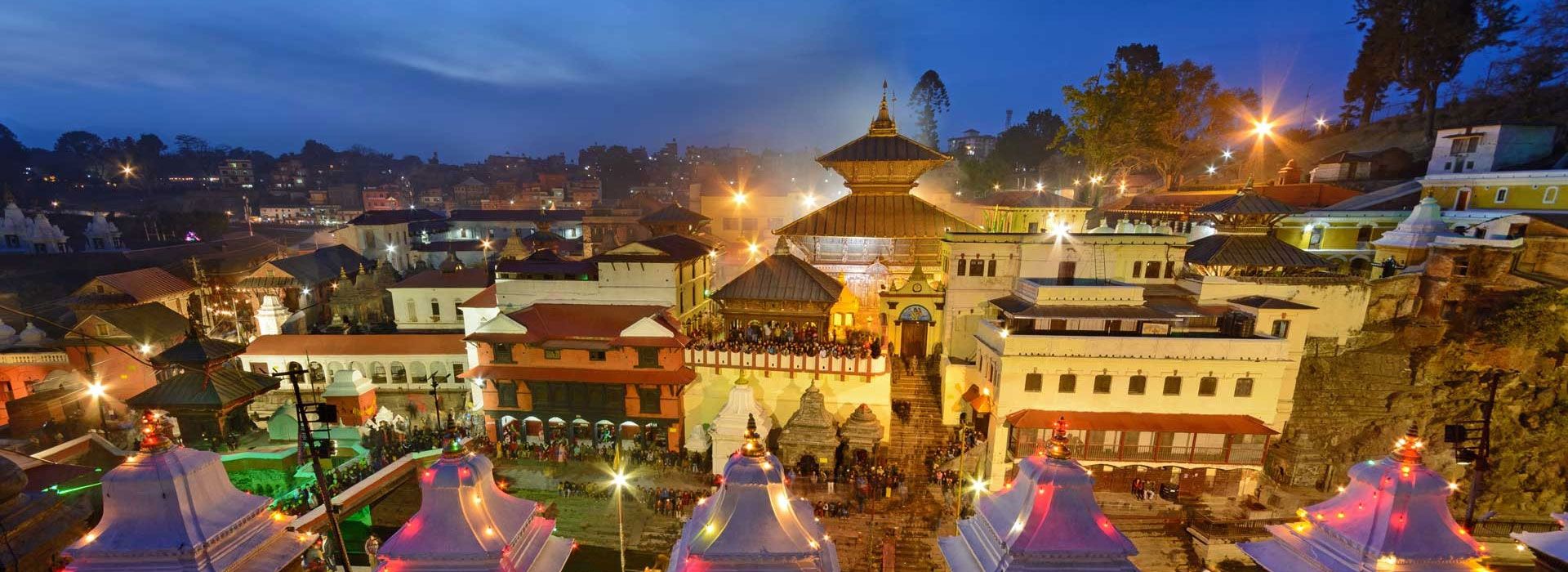 Pashupatinath Temple, an UNESCO world heritage site in Kathmandu